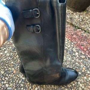 Born Women’s boots Genuine Leather black Size 8/39